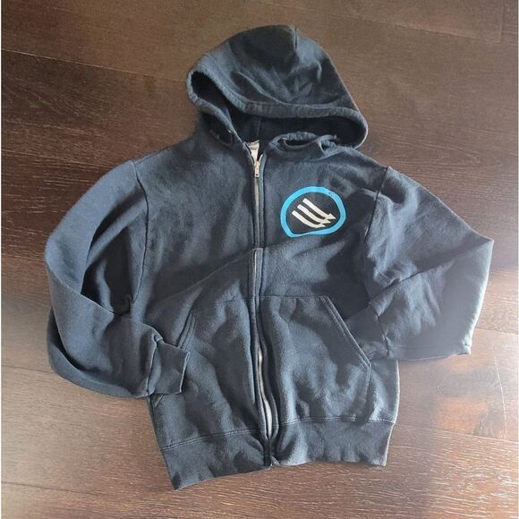 "Strike Anywhere" Punk Band Zip Front Sweatshirt Small - Picture 1 of 5